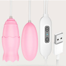 Load image into Gallery viewer, 12 Speeds Tongue Oral Licking  Vibrators USB Vibrating Egg G-spot Vagina Massage Clitoris Stimulator Sex Toys for Women Sex Shop