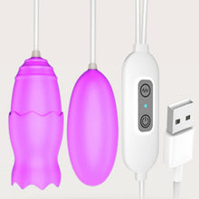 Load image into Gallery viewer, 12 Speeds Tongue Oral Licking  Vibrators USB Vibrating Egg G-spot Vagina Massage Clitoris Stimulator Sex Toys for Women Sex Shop